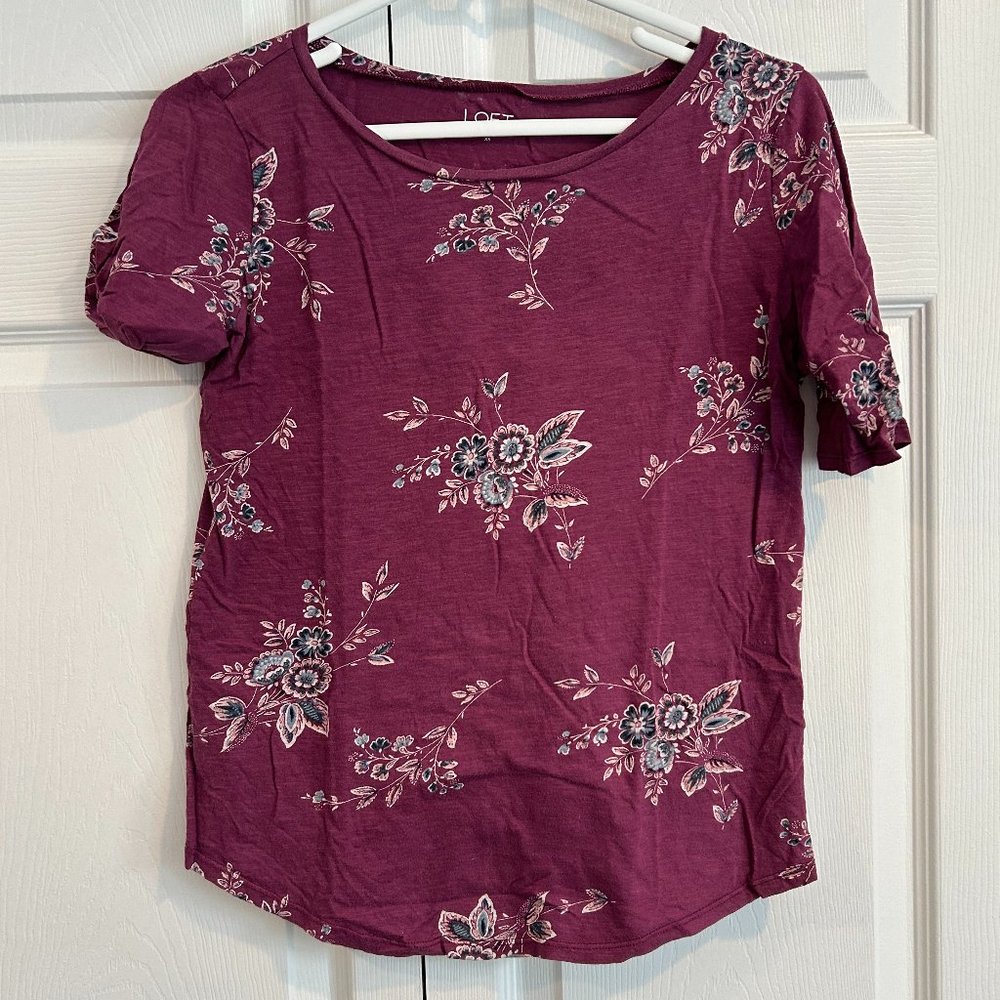 Loft Floral T Shirt
